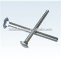 DIN603 carbon steel and stainless steel carriage bolts